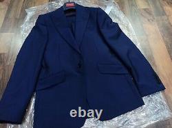 DUCHAMP Lupin Heavy Wool Mohair Suit, IT 48/ UK 38, W32