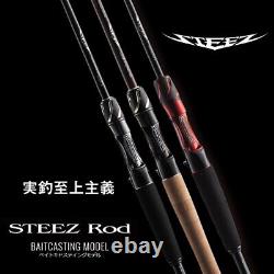Daiwa STEEZ C72H-SV AGS Bass Bait casting rod 2 pieces From Stylish anglers