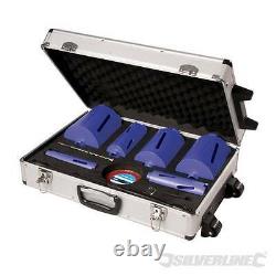 Diamond Core Drill Kit 6 Piece, Heavy Duty Body With Diamond Cutting Tips