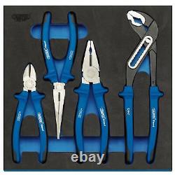 Draper 4 Piece Heavy Duty Plier Set In Eva Insert Tray