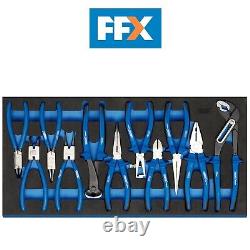 Draper 63268 Heavy Duty Plier Set in Full Drawer EVA Insert Tray (11 Piece)