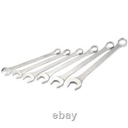 Draper Heavy Duty Long Pattern Metric Combination Spanner Set 6 Pieces
