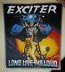 Exciter Back Patch Limited #39/99 Heavy Metal Maniac Violence And Force Lp Tape