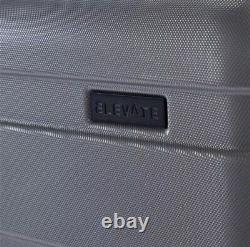 Elevate Unisex 5 Piece Hard Case Set Suitcases