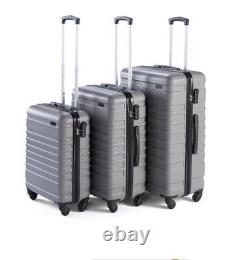 Elevate Unisex 5 Piece Hard Case Set Suitcases