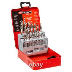 Facom 19 Piece Heavy Duty Drill Bit Set