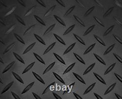 Fits Citroen C8 2002 & Onwards Tailored Black Rubber Car Floor Mats. (3 Pieces)