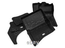 Floor Mat Deep Sided 5 Pieces Rubber Fits Land Rover Defender 110 2020 5 Seater