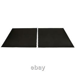 FlooringInc 3/4 Interlocking Heavy Duty High Impact Weight Room Gym Flooring