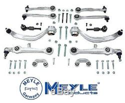 For Meyle Heavy Duty 12-Piece Front Control Arm Kit Audi 8D0-498-998 B