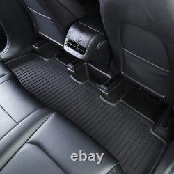 For Tesla Model Y Heavy Duty 3 Piece TPE Mat Set Non Slip All Weather Durable