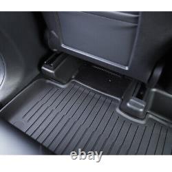 For Tesla Model Y Heavy Duty 3 Piece TPE Mat Set Non Slip All Weather Durable