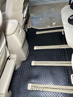 For Toyota Alphard 2003 To 2008 Tailored Black Car Floor Mat (1 Piece & 2 Clips)
