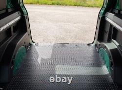 For Vw ID Buzz Cargo 2022 & Onwards Tailored Black Rubber Van Rear Boot Mat