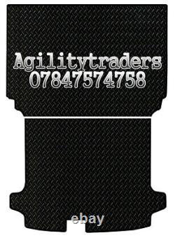 Ford Transit Custom Swb 2013-2021 Tailored Heavy Duty Rubber Rear Floor Mat 2-pc