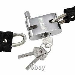 Full Box Of 24 Pieces Bicycle Heavy Duty Chain PadLock Length 80cm Approx
