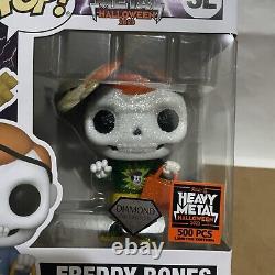 Funko POP Heavy Metal Halloween 2023 Freddy Bones Diamond Collection 500 Pieces