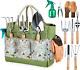 Gardening Tools, 9-piece Heavy Duty Gardening Hand Tools With Fashion And Durabl