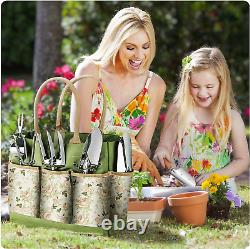 Gardening Tools, 9-Piece Heavy Duty Gardening Hand Tools with Fashion and Durabl