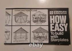 Gazebo Pergola Rafter Frame Connector Starplate Building System Vintage 1982 NOS