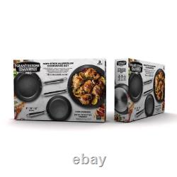 Granitestone Heavy-Duty Patented Nonstick Diamond Pro Frying Pan Set (3-Piece)