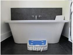 HEAVY DUTY Plastic Bath Step Lightweight Non Slip Disability Mobility Stackable