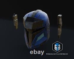 Halo/starwars mashup! Heavy mando spartan Helmet 3D Printed Finished/DIY Piece