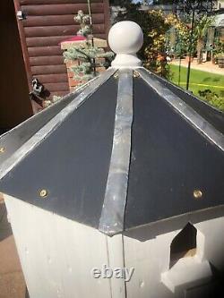 Hand Made Very Large And Heavy 2 Piece Dove Cote / Bird Houses