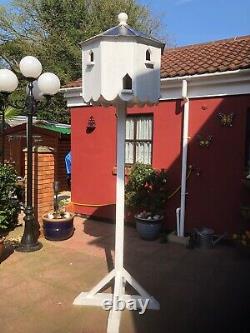 Hand Made Very Large And Heavy 2 Piece Dove Cote / Bird Houses