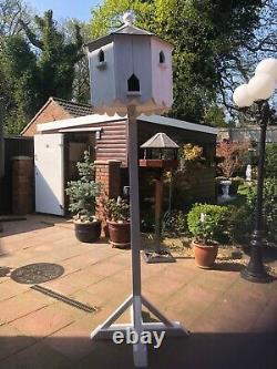 Hand Made Very Large And Heavy 2 Piece Dove Cote / Bird Houses