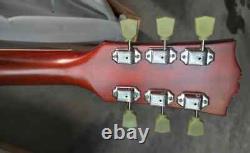 Handmade Heavy Relic Goldtop P90 Electric Guitar, one Piece Neck and Body Top