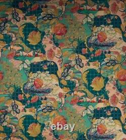 Hartfield Fabric Mansfield Osborne & Little Velvet Multicolor Piece of 100x110cm