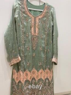 Heavy Asian Detailed 3 Piece Suit / Size Medium