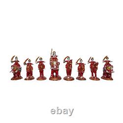 Heavy Decorated Royal War theme Handcrafted Chess Pieces Set