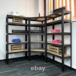 Heavy Duty 1500mm Height Corner Garage Racking/Shelving Unit 5 Tier Storage Rack