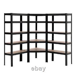 Heavy Duty 1500mm Height Corner Garage Racking/Shelving Unit 5 Tier Storage Rack