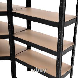 Heavy Duty 1500mm Height Corner Garage Racking/Shelving Unit 5 Tier Storage Rack