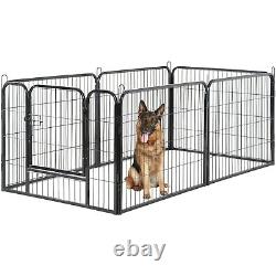 Heavy Duty 6-Piece Puppy Pen Playpen