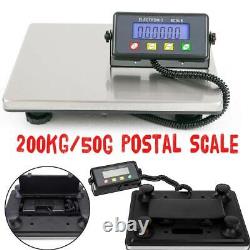 Heavy Duty Digital Postal Parcel Scales Weighing 200kg Platform Postage UK