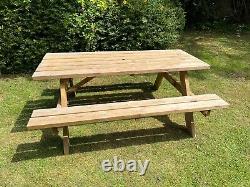 Heavy Duty FSC Wooden Table 1.8m