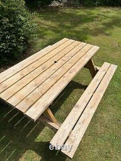 Heavy Duty FSC Wooden Table 1.8m