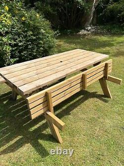 Heavy Duty FSC Wooden Table 1.8m