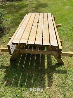 Heavy Duty FSC Wooden Table 1.8m