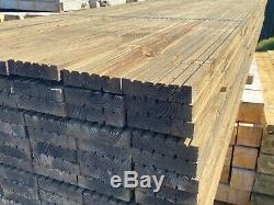 Heavy Duty Premium Treated Timber Decking Boards 38mm Thick x 150mm Wide Wooden