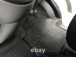 Heavy Duty Rubber Floor Mats VW T5 T6 Double Front Tailored Fit 1 PC Quality Mat