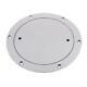 Heavy Duty Stainless Steel Circular Inspection Boat Deck Plate, New 197mm