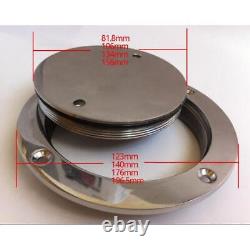 Heavy Duty Stainless Steel Circular Inspection Boat Deck Plate, NEW 197mm