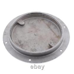 Heavy Duty Stainless Steel Circular Inspection Boat Deck Plate, NEW 197mm