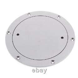 Heavy Duty Stainless Steel Circular Inspection Boat Deck Plate, NEW 197mm