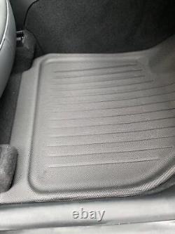 Heavy Duty Tesla Model Y TPR Rubber 3 Piece Mat Set Non Slip All Weather Durable